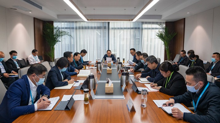 千亿球友会·(中国)官方网站集团召开党委理论中心组（扩大）学习会 专题学习党的十九届六中全会会议精神